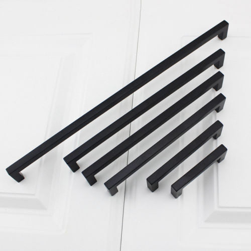 320mm Kitchen Cabinet Handle Drawer Black Cupboard Knob