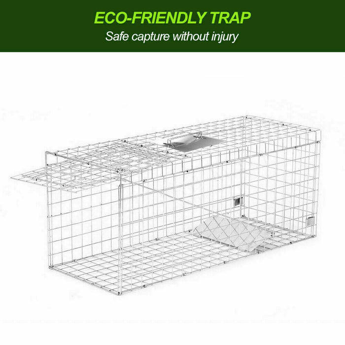 94 x 34 x 37cm Animal Trap Live Catch Possum Fox Rat