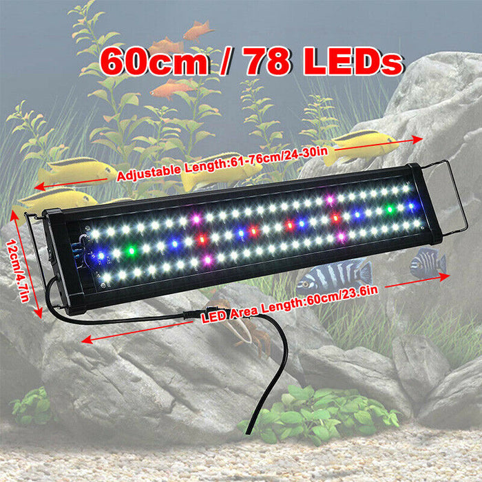 fish tank lights led S:60cm/78 leds