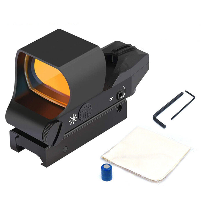 20mm Rail Tactical Red Dot Sight Holographic Reflex Scope