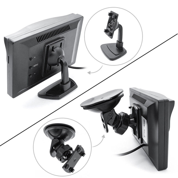 5 Inch Wireless Reverse Camera Kit with Monitor & Night Vision
