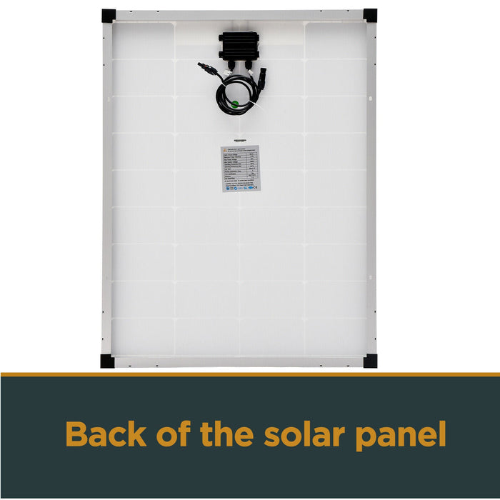 200W 12V Monocrystalline Solar Panel for Caravan, Camping & Off-Grid Battery Charging