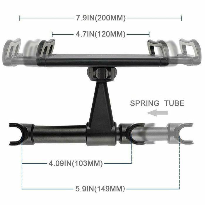 Universal Car Headrest Tablet & Phone Mount Holder