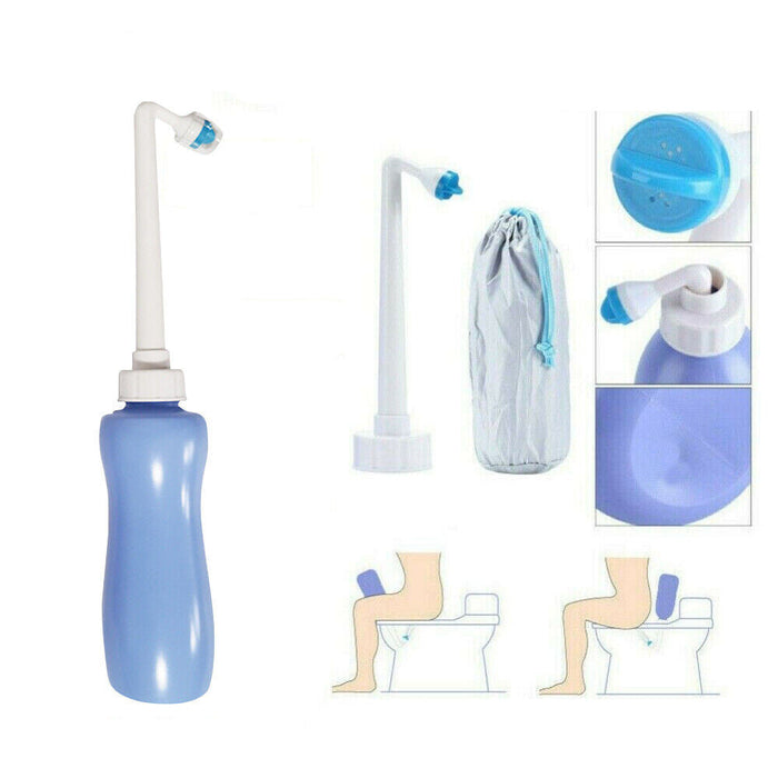 Portable Bidet Sprayer/Peri Bottle for Postpartum Perineal Care-hemmoroid 450ML