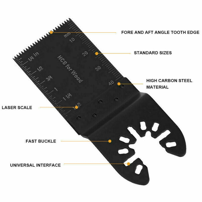 20pc 34mm Oscillating Multi Tool Saw Blades