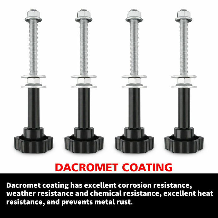 X-BULL Mounting Kit Tracks Fixing Pins Recovery tracks Pins Holders Roof Rack4X4