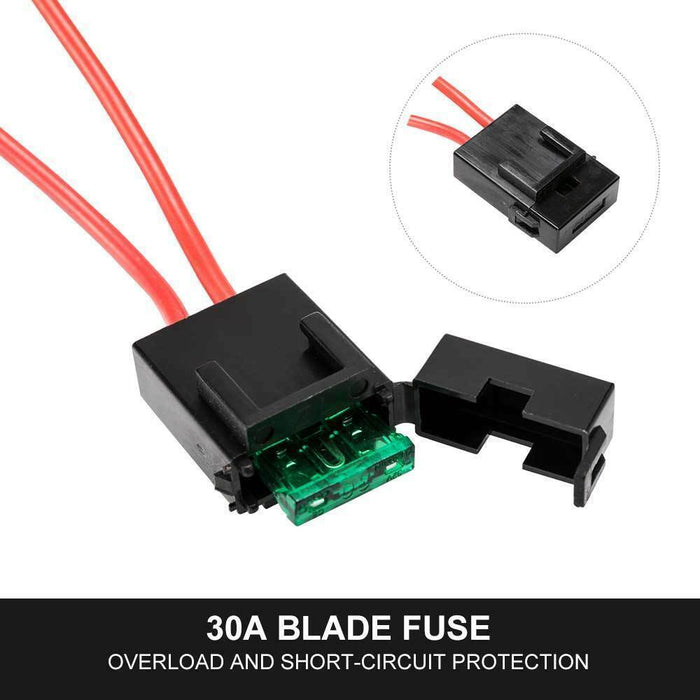 12V LED Light Bar Wiring Harness Loom