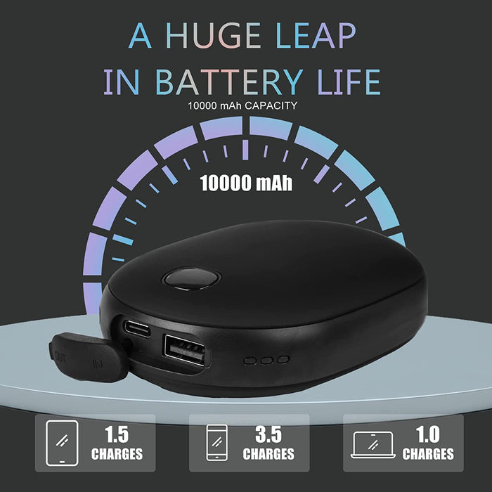 10000mAh Mini Power Bank Hand Warmer Hand Heater