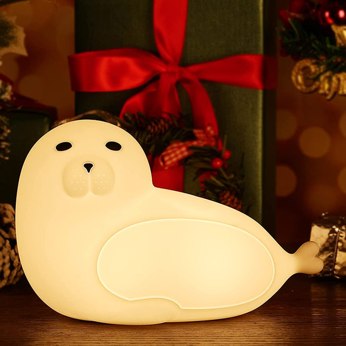 Kids Night Light Sea Lion 7 Colors LED Light