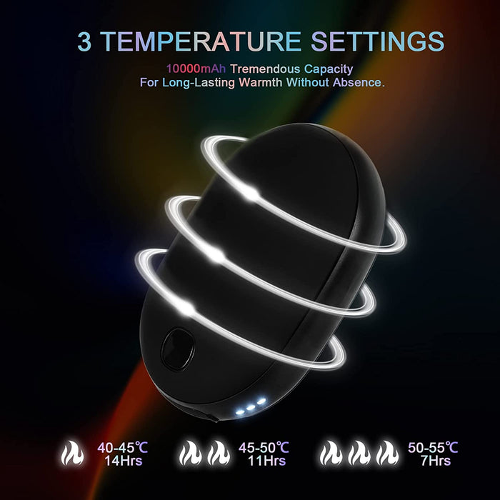 10000mAh Mini Power Bank Hand Warmer Hand Heater