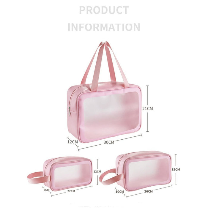 Transparent Waterproof Cosmetic Bag