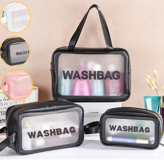 Transparent Waterproof Cosmetic Bag
