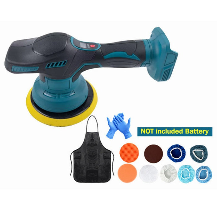 Cordless Rotary Car Polisher for Makita 18V Battery 8-Speed 500W Buffer