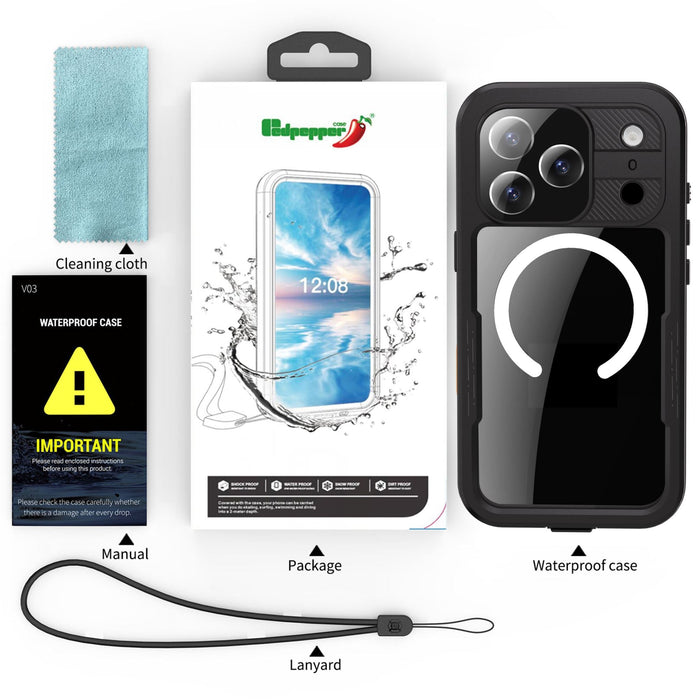 iPhone 17 Pro Max Waterproof Case