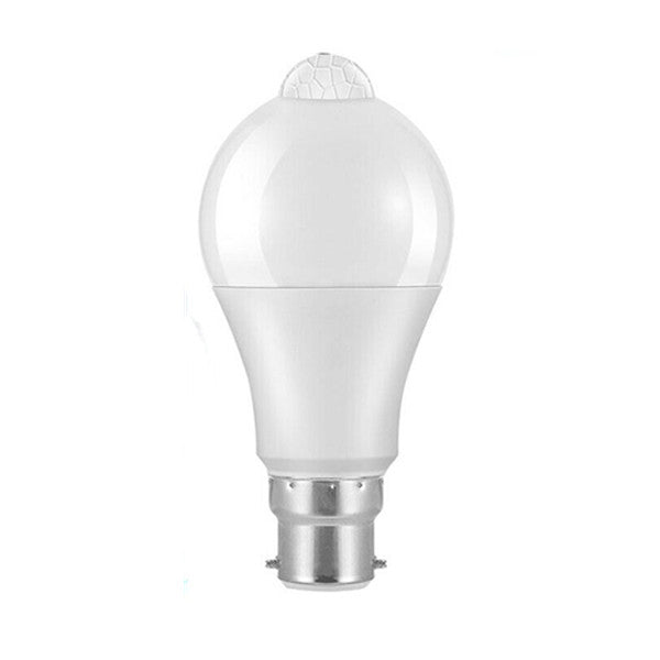 B22 12W Sensor LED Bulb - Cool White
