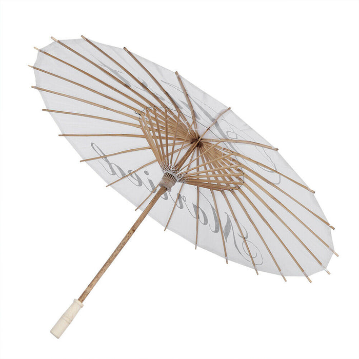 Wedding White Paper Umbrella