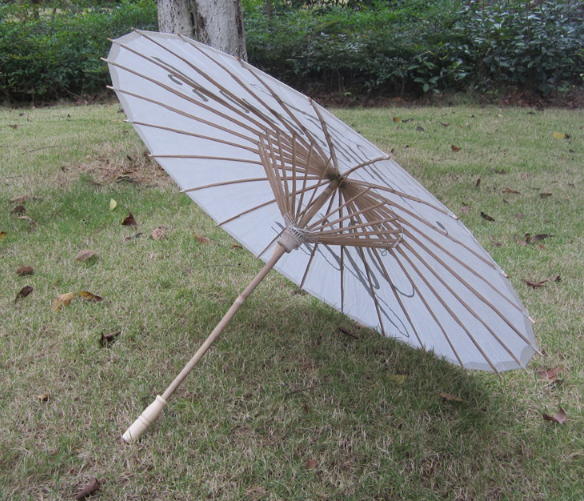 Wedding White Paper Umbrella
