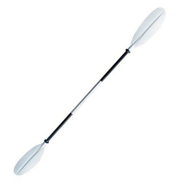 Adjustable White Kayak Paddle with Split Shaft -222cm
