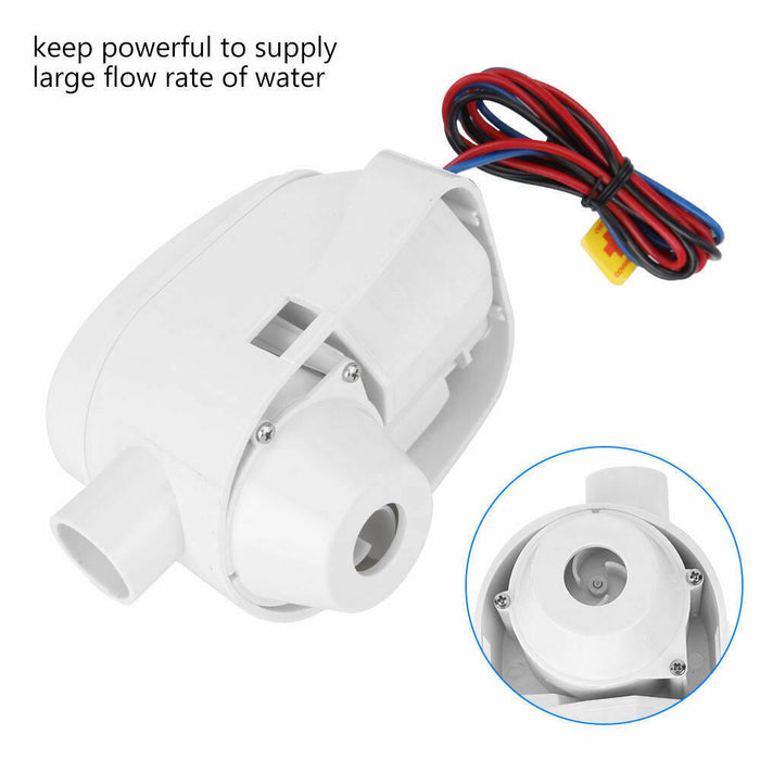 12V Bilge Pump Boat Automatic 1100GPH Submersible