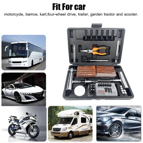 148pcs Tyre Puncture Repair Recovery Kit