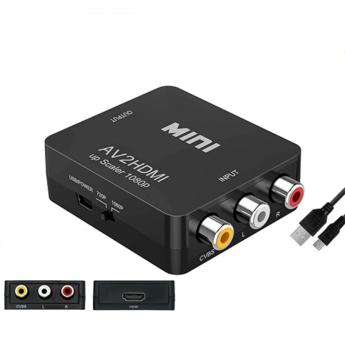 AV To HDMI Converter — Off The Back