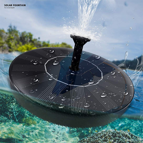 Solar Powered Floating Fountain Pump