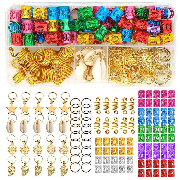 120 Piece Hair Ring Clips