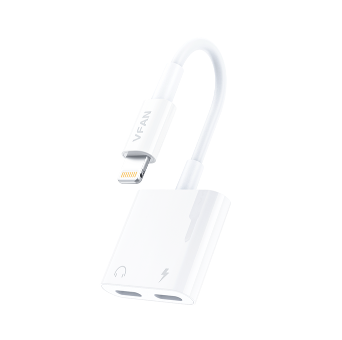 Extreme Dual Apple Lightning Splitter Adapter — Off The Back