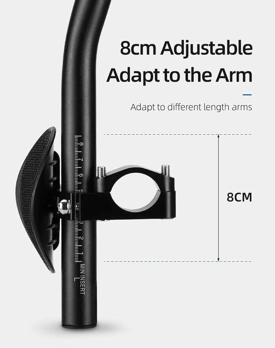 Adjustable Bicycle Armrest Handlebar