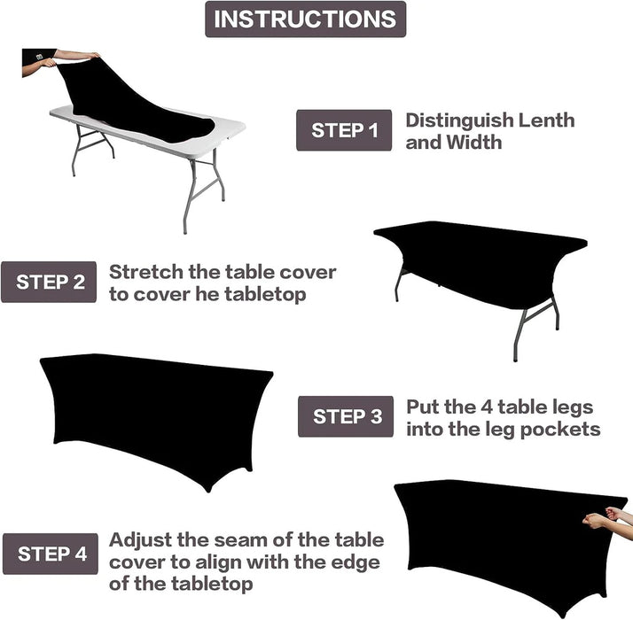 Stretchable Table Premium Stretchable Table Cloth — Off The Back