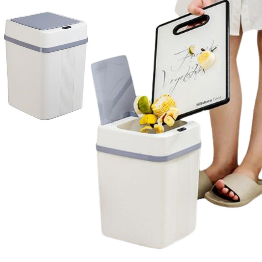 12L Smart Motion Sensor Trash Bin — Off The Back