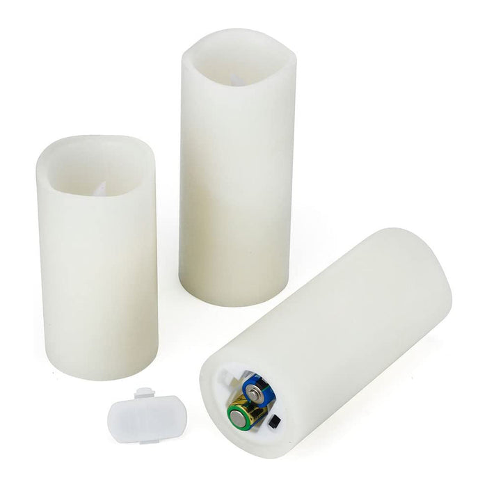 Remote Controlled Battery Operated Electronic Flameless Candles — Off