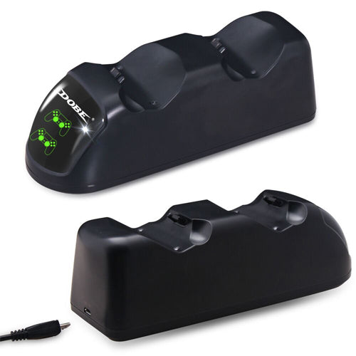 Dual Ps4 Controller Charging Dock Station Usb