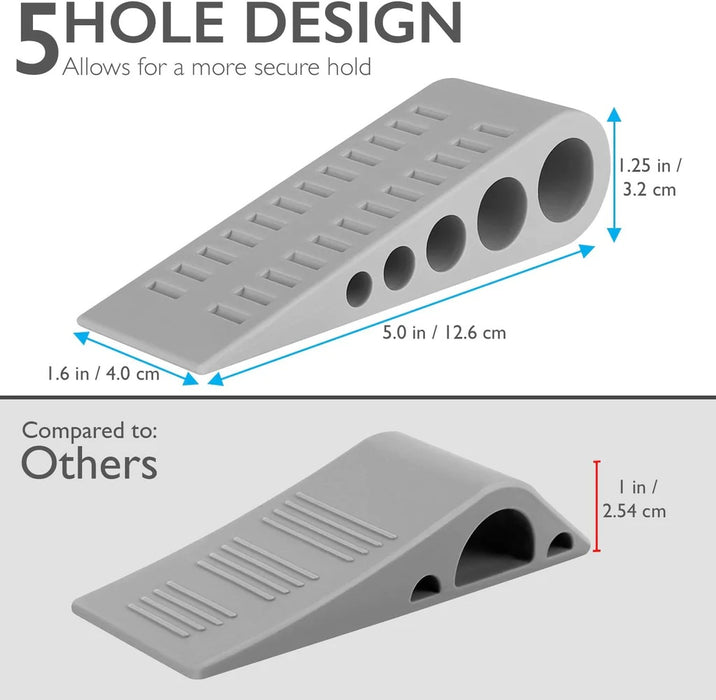 All Surface Rubber Door Stoppers 3 Pack — Off The Back
