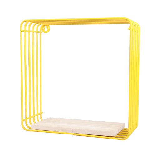 Wire Cube Display Shelf Wall Mounted