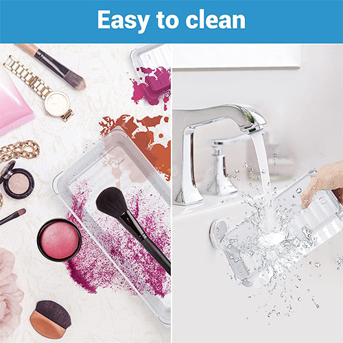 Rectangular Clear Storage Box's 25 Piece Set