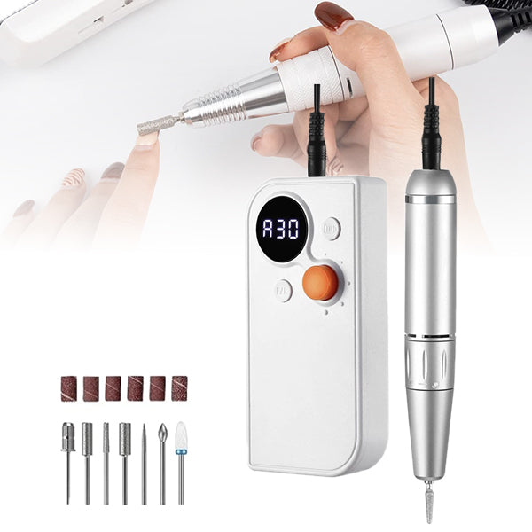 Rechargeable Electric Nail File Kit — Off The Back