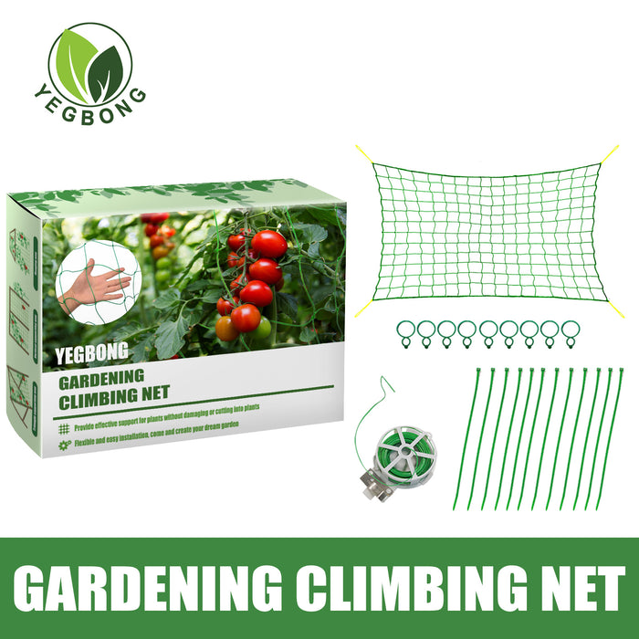 1.8 X5 M Grow Climbing Net With Garden Clips
