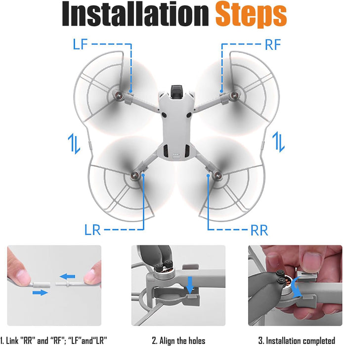 Mini 4 Pro Propeller Guard — Off The Back