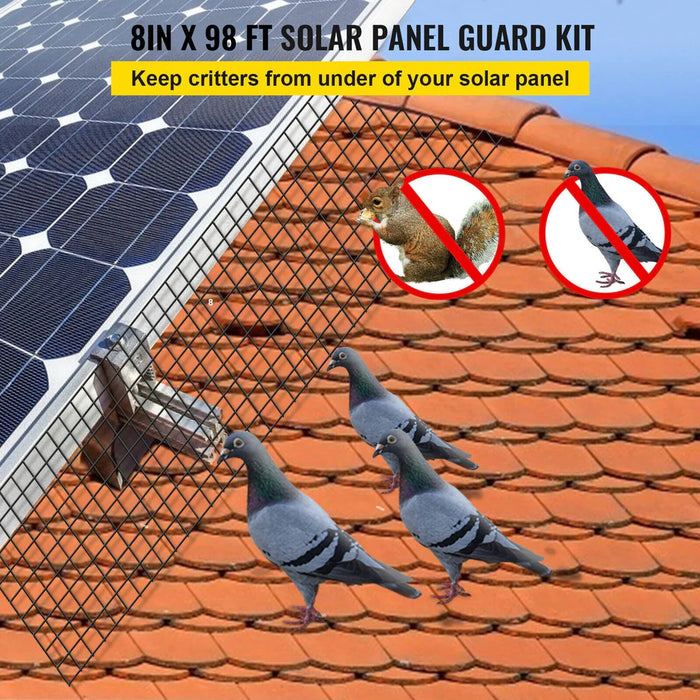 Solar Panel Wire Mesh Guard Kit