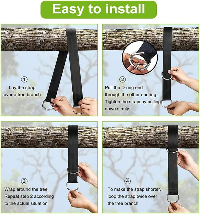 Tree Swing Hanging Straps Kit — Off The Back