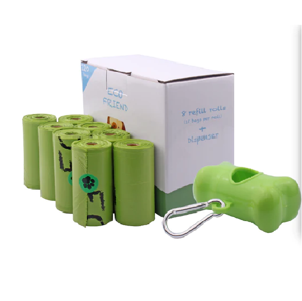 300 Biodegradable Pet Poop Bags & Dispenser