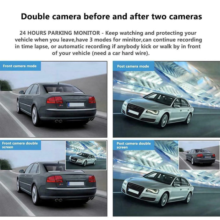 Car DVR HD 1080P Dual Lens Dash Cam