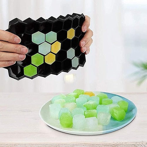 Silicone Beehive Ice Cube Moulds 2 Pack