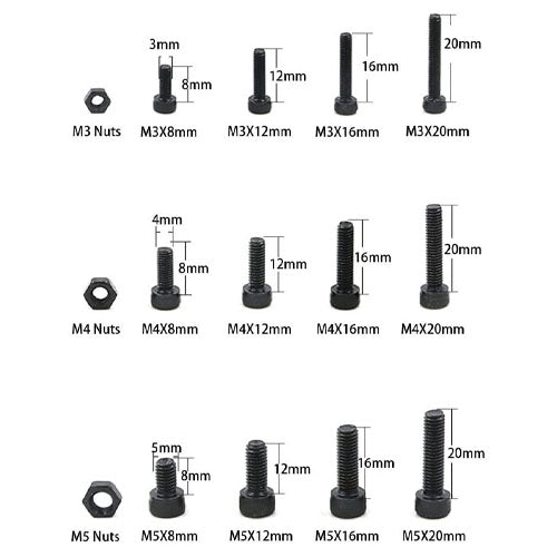 Carbon Steel Socket Cap Bolt Nuts 500 Pieces