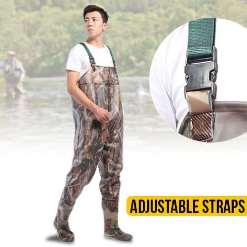 Pvc Fishing & Hunting Chest Waders Size 40