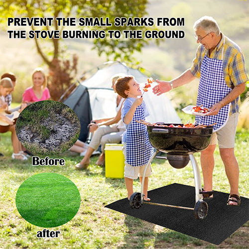 Protective Under BBQ Grill Mat
