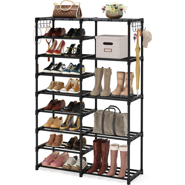 9.5-Tier Tall Shoe Rack Storage Shelf