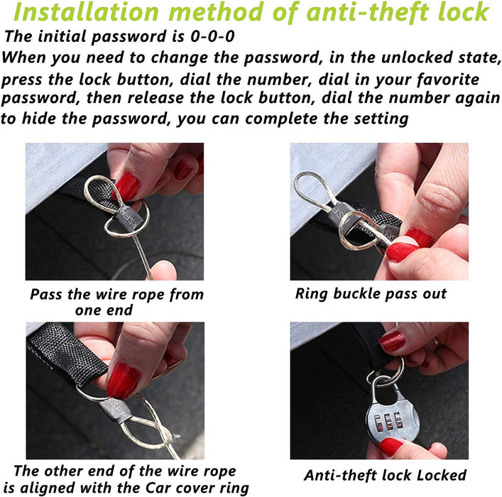 All-Weather Heavy Duty Car Cover for SUV