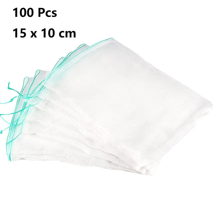 Fruit Protection Nylon Net Bags - 100 Piece Small